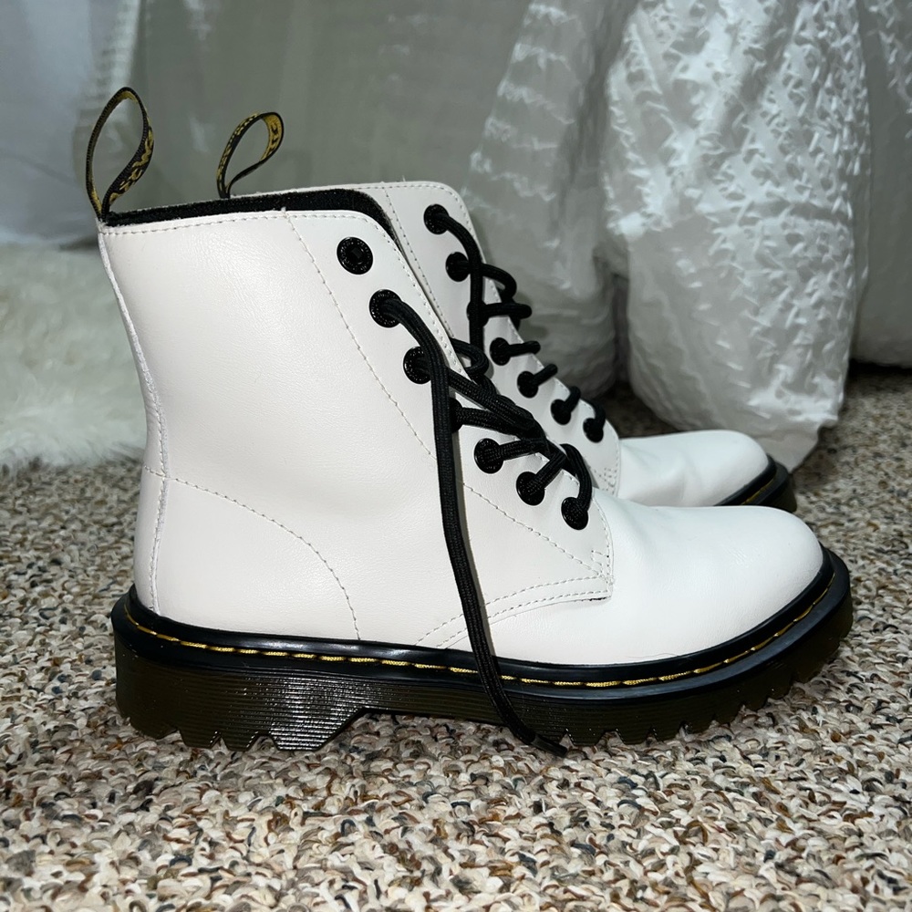 Dr. Martens Luana White Boot